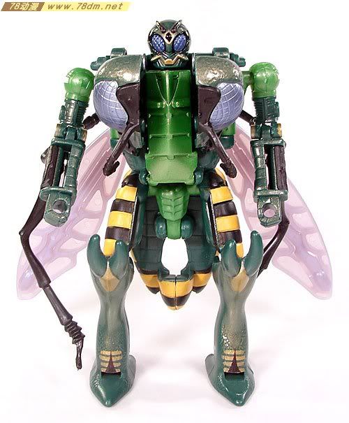 变形金刚超能勇士10周年系列玩具 Waspinator 黄蜂日版