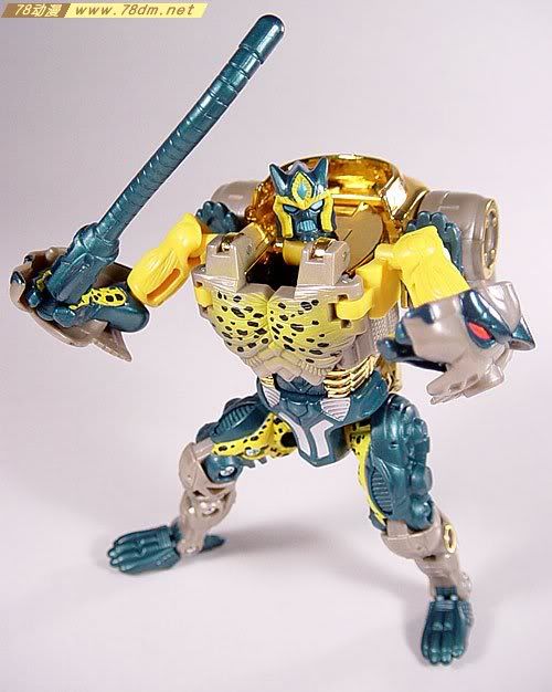 变形金刚超能勇士Metals系列玩具 Cheetor 黄豹