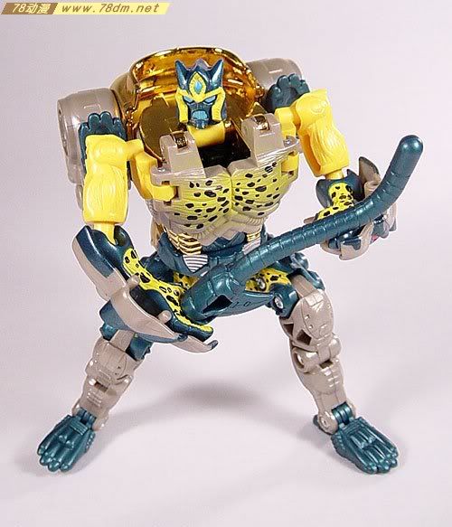 变形金刚超能勇士Metals系列玩具 Cheetor 黄豹