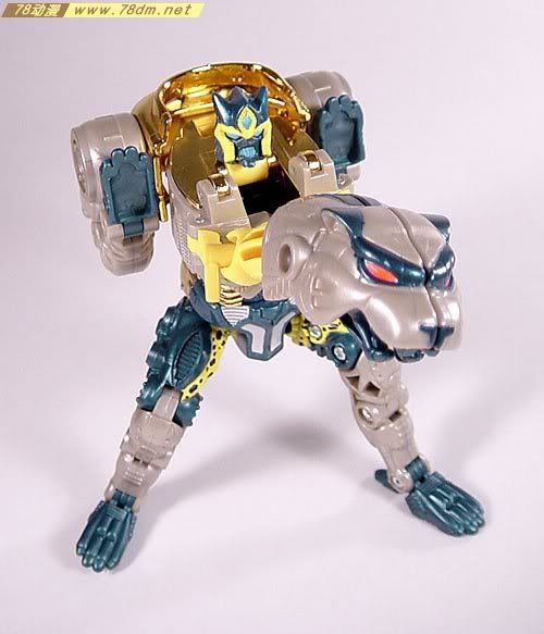 变形金刚超能勇士Metals系列玩具 Cheetor 黄豹