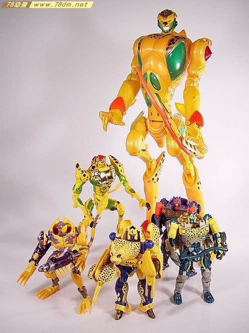 变形金刚超能勇士Metals系列玩具 Cheetor 黄豹