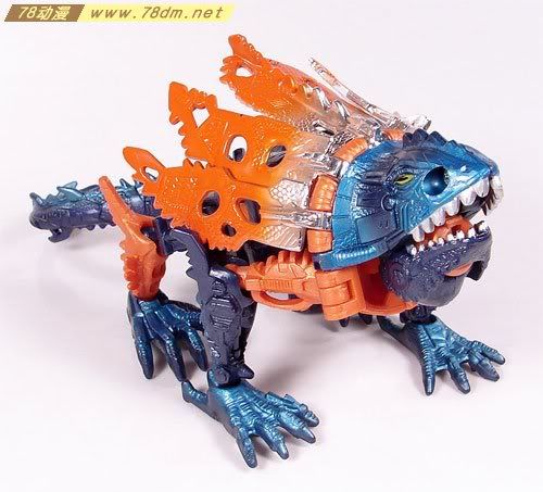 变形金刚超能勇士Metals系列玩具 Iguanus 角蜥