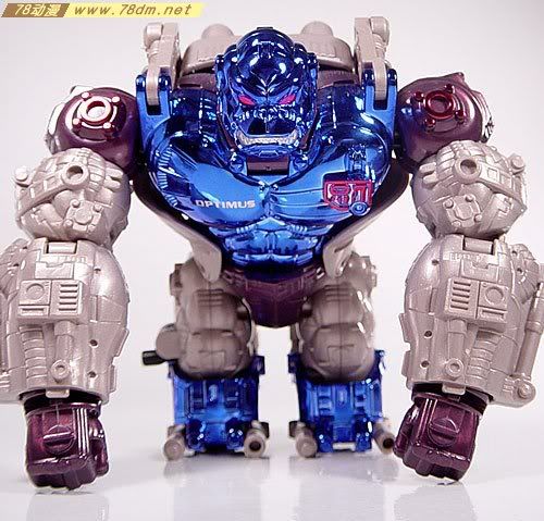 变形金刚超能勇士Metals系列玩具 OPTIMUS PRIMAL 黑猩猩