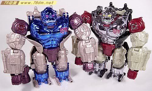 变形金刚超能勇士Metals系列玩具 OPTIMUS PRIMAL 黑猩猩