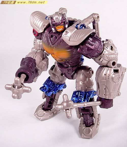 变形金刚超能勇士Metals系列玩具 OPTIMUS PRIMAL 黑猩猩