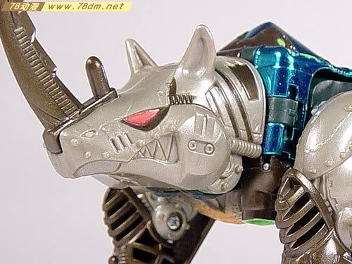 变形金刚超能勇士metals系列玩具 rihnox 犀牛