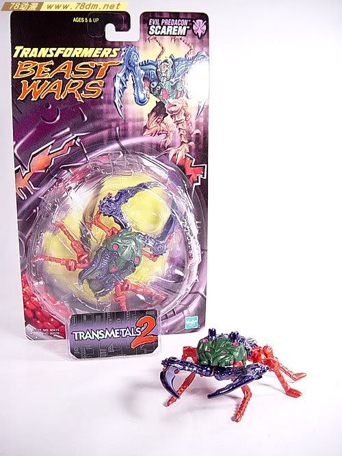 变形金刚超能勇士Metals系列玩具 Scarem