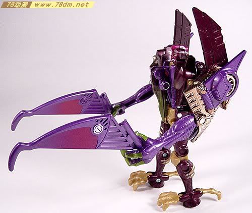变形金刚超能勇士Metals系列玩具 TERRORSAUR蛇鸟