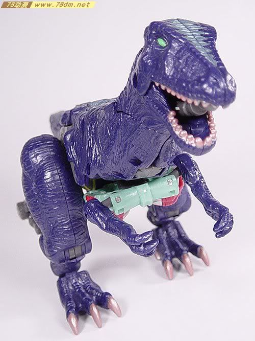 变形金刚新超能勇士系列玩具 Landsaur 迅猛龙