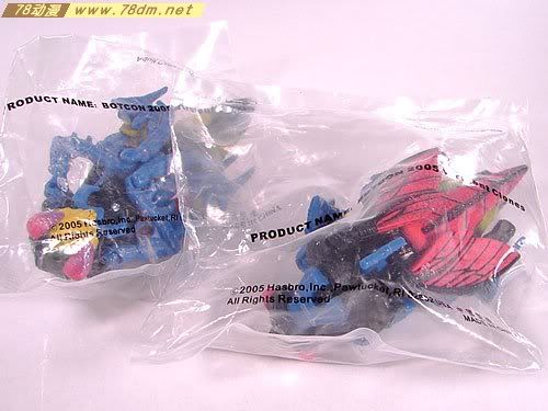 变形金刚Convention & Club Exclusives系列玩具 Virulent Clones
