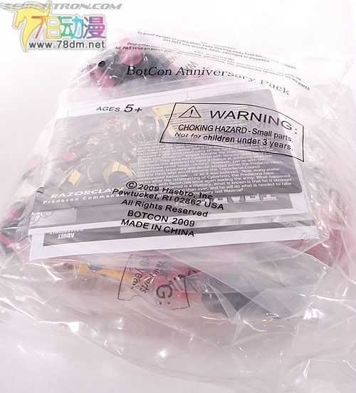 变形金刚展会版玩具 利爪