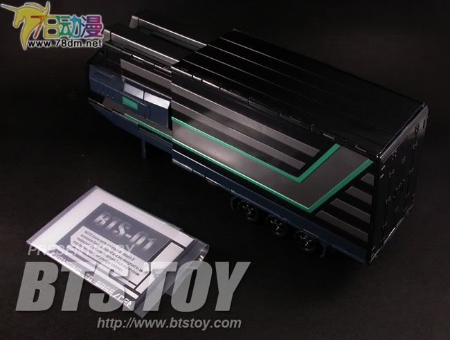 变形金刚Classic系列玩具 黑色经典擎天柱车厢