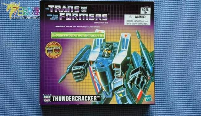 变形金刚Commemorative Series系列 CS系列 美复系列玩具 Thundercracker 惊天雷