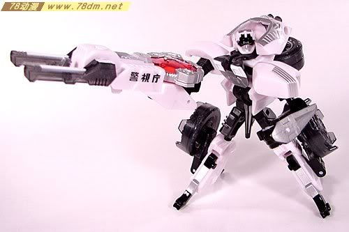 变形金刚塞博特恩传奇系列玩具 Ransack Police Type 洗劫(警车)