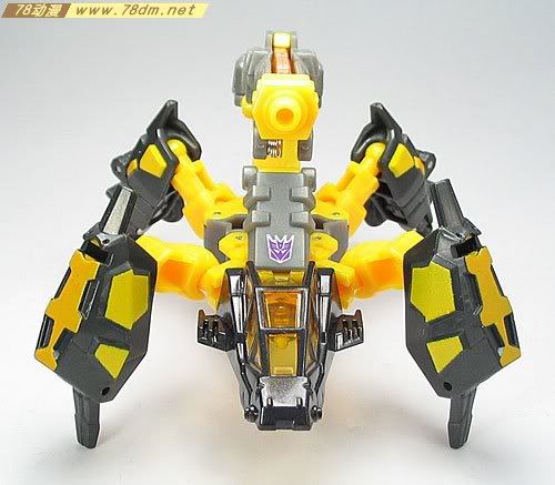 变形金刚银河之力系列玩具 Scrapmetal日版黄色(Ramble)