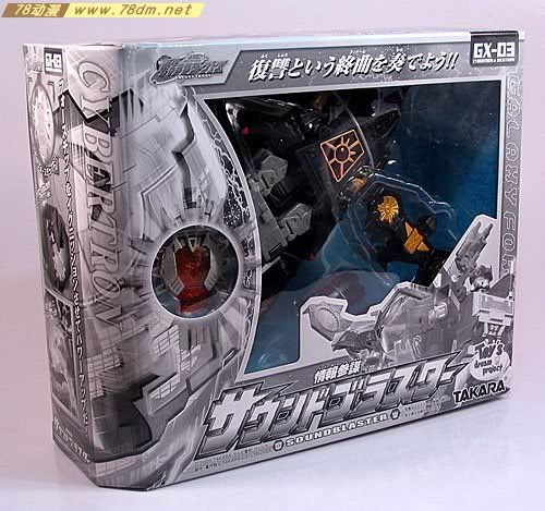 变形金刚银河之力系列玩具 Soundblaster 声波(日版)