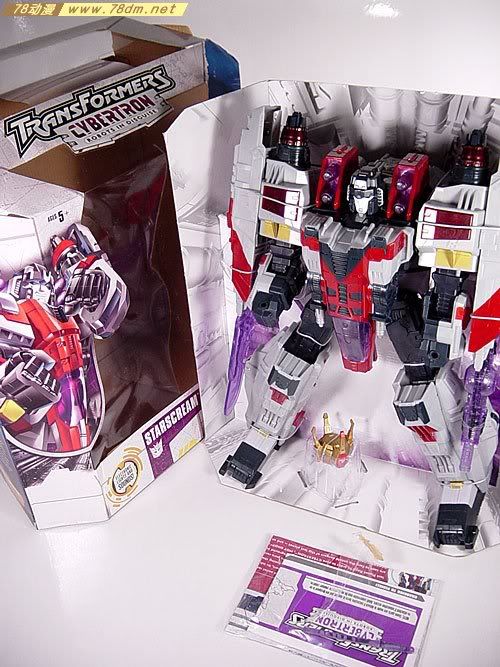 变形金刚塞博特恩传奇系列玩具 Starscream 红蜘蛛