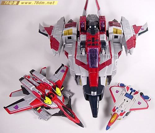 变形金刚塞博特恩传奇系列玩具 Starscream 红蜘蛛