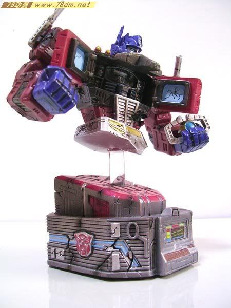 变形金刚雕塑 Transformers Final Battle Optimus Prime Bust 最终战斗擎天柱半身像