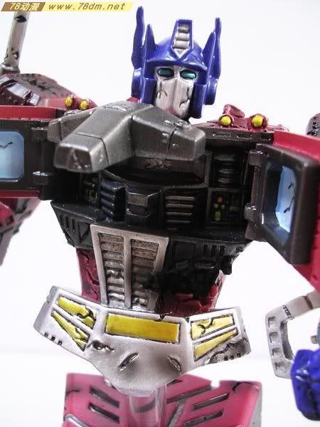 变形金刚雕塑 Transformers Final Battle Optimus Prime Bust 最终战斗擎天柱半身像