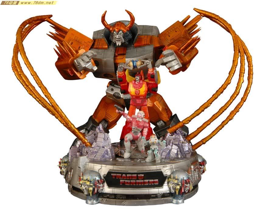 变形金刚雕塑 Transformers Unicron Movie Statue 宇宙大帝
