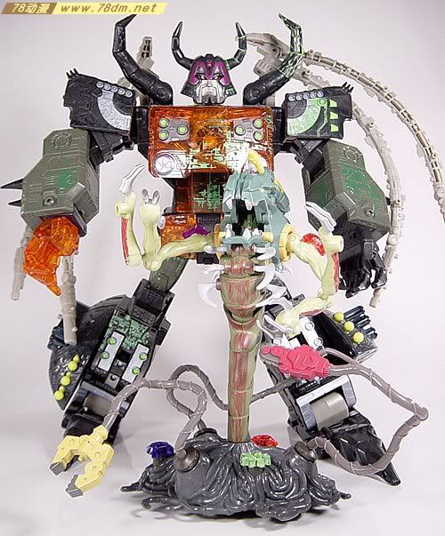 变形金刚Energon超能量争夺战玩具 Alpha Quintesson 昆泰沙星人
