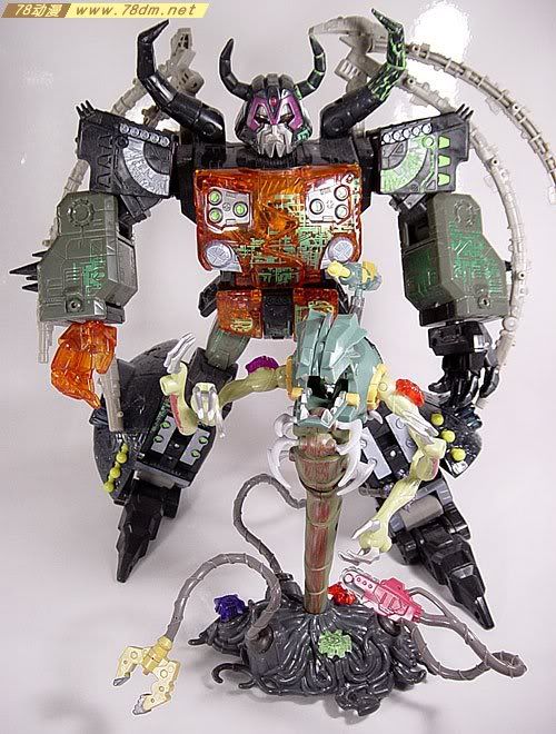 变形金刚Energon超能量争夺战玩具 Alpha Quintesson 昆泰沙星人