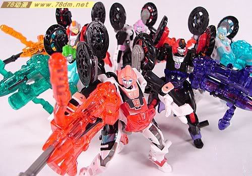 变形金刚Energon超能量争夺战玩具 Arcee 阿尔茜