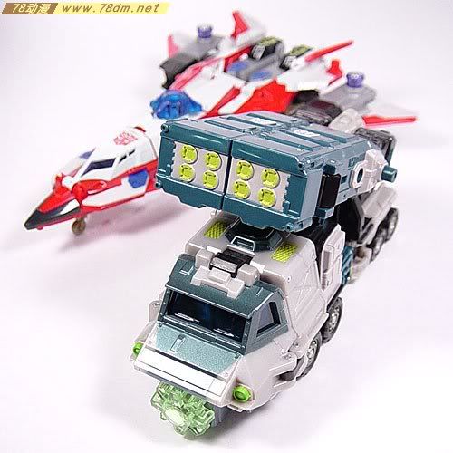 变形金刚SuperLink超能链接玩具 Onslaught 袭击