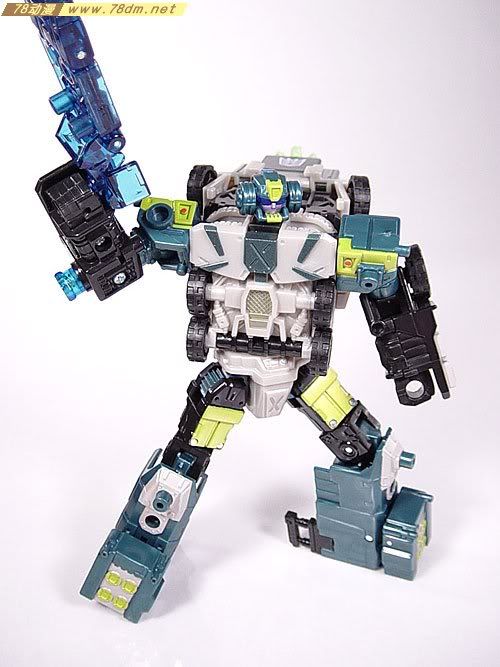 变形金刚SuperLink超能链接玩具 Onslaught 袭击