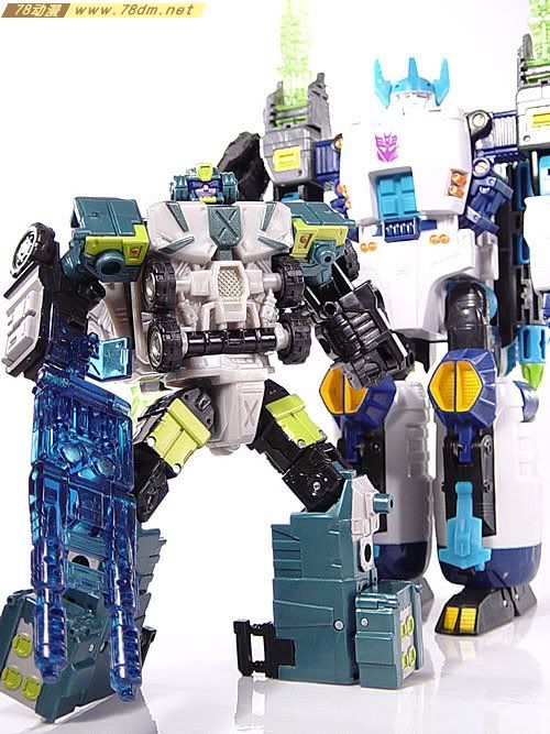 变形金刚SuperLink超能链接玩具 Onslaught 袭击
