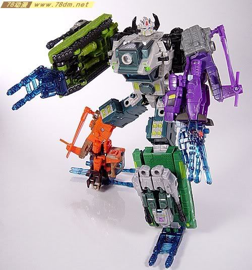 变形金刚SuperLink超能链接玩具 Bruticus 混天豹