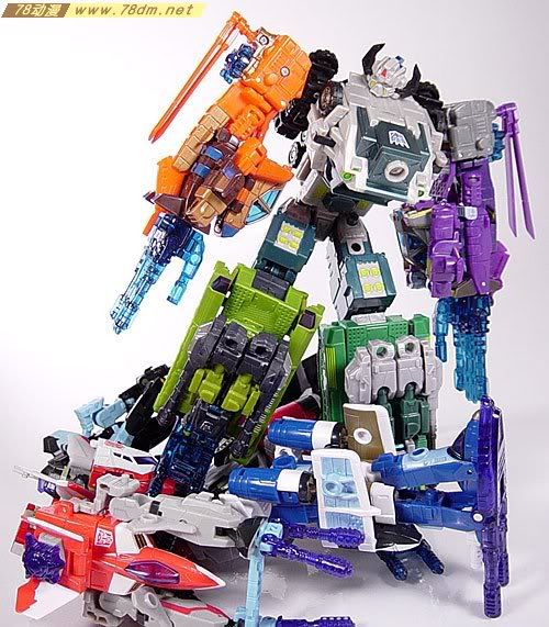 变形金刚SuperLink超能链接玩具 Bruticus 混天豹