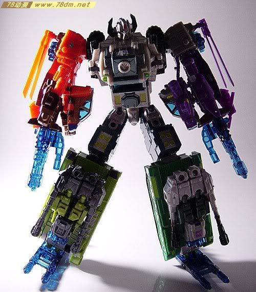 变形金刚SuperLink超能链接玩具 Bruticus 混天豹