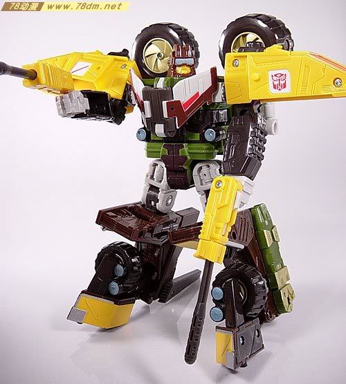 变形金刚Energon超能量争夺战玩具 Cliffjumper 飞过山