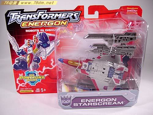 变形金刚Energon超能量争夺战玩具 Energon Starscream 能量化红蜘蛛