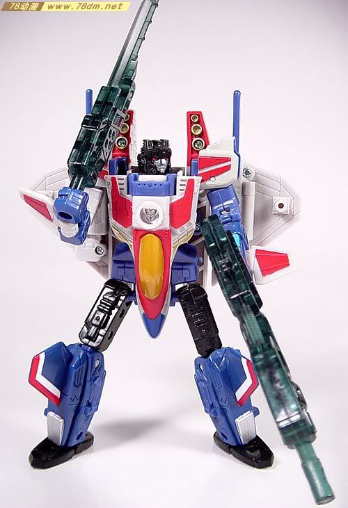 变形金刚Energon超能量争夺战玩具 Energon Starscream 能量化红蜘蛛