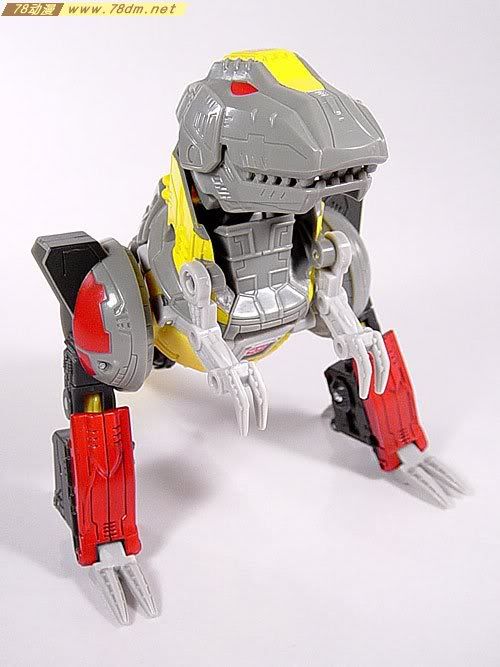 变形金刚Energon超能量争夺战玩具 Grimlock 钢锁