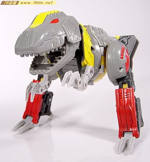 变形金刚Energon超能量争夺战玩具 Grimlock 钢锁
