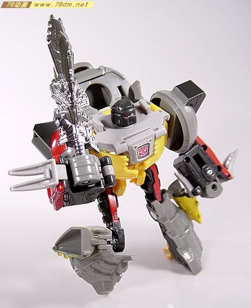 变形金刚Energon超能量争夺战玩具 Grimlock 钢锁