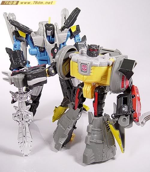 变形金刚Energon超能量争夺战玩具 Grimlock 钢锁