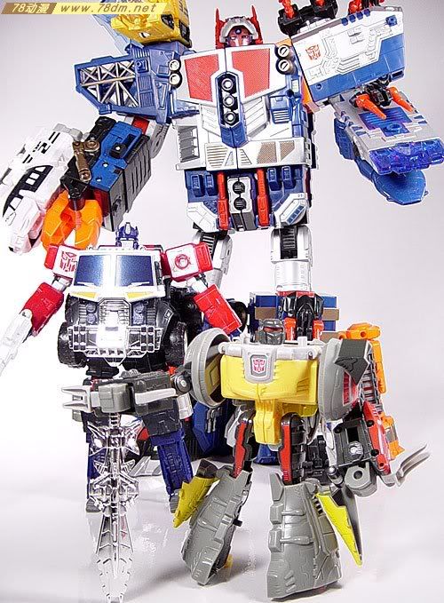 变形金刚Energon超能量争夺战玩具 Grimlock 钢锁