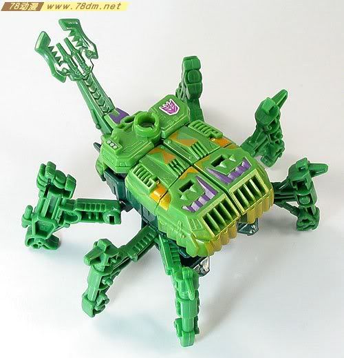 变形金刚SuperLink超能链接玩具 Insecticon 金甲虫