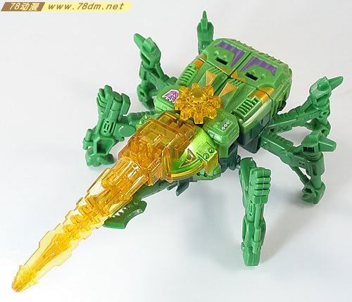 变形金刚SuperLink超能链接玩具 Insecticon 金甲虫