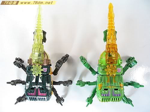 变形金刚SuperLink超能链接玩具 Insecticon 金甲虫