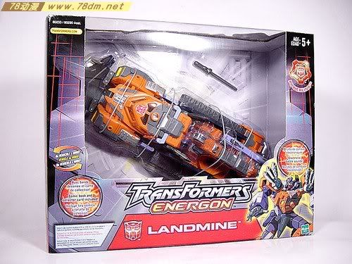 变形金刚Energon超能量争夺战玩具 Landmine 地雷