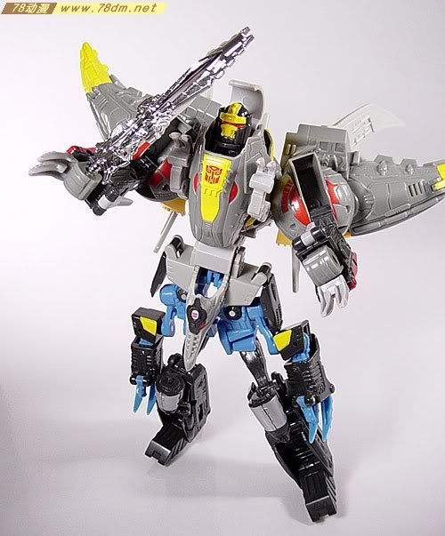 变形金刚Energon超能量争夺战玩具 Mega Dinobot 机器恐龙