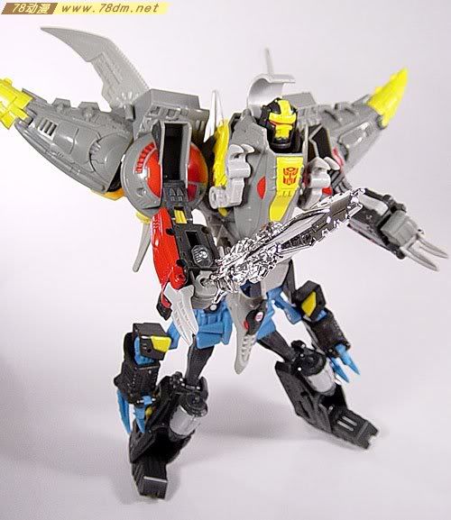 变形金刚Energon超能量争夺战玩具 Mega Dinobot 机器恐龙