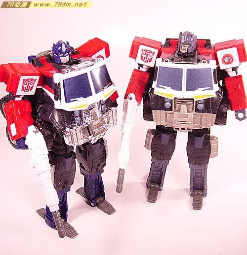 变形金刚SuperLink超能链接玩具 Optimus Prime 合体擎天柱