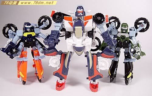变形金刚Energon超能量争夺战玩具 Perceptor 感知器
